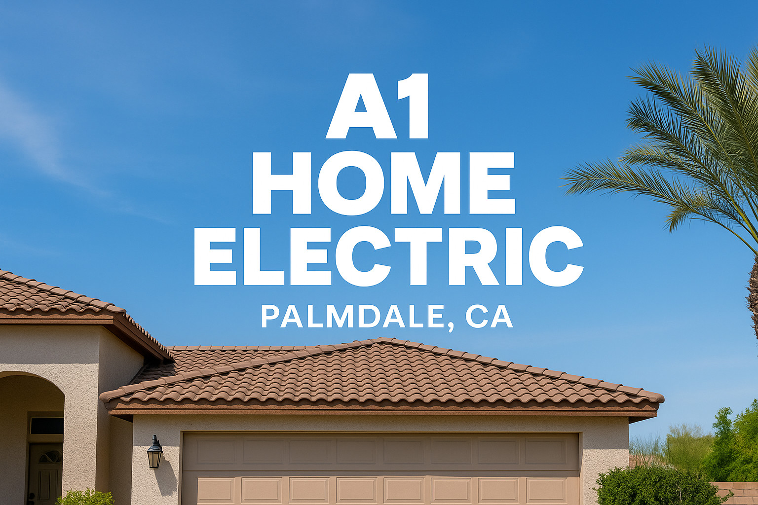 🔌 Electrician in Palmdale, CA | A1 Home Electric