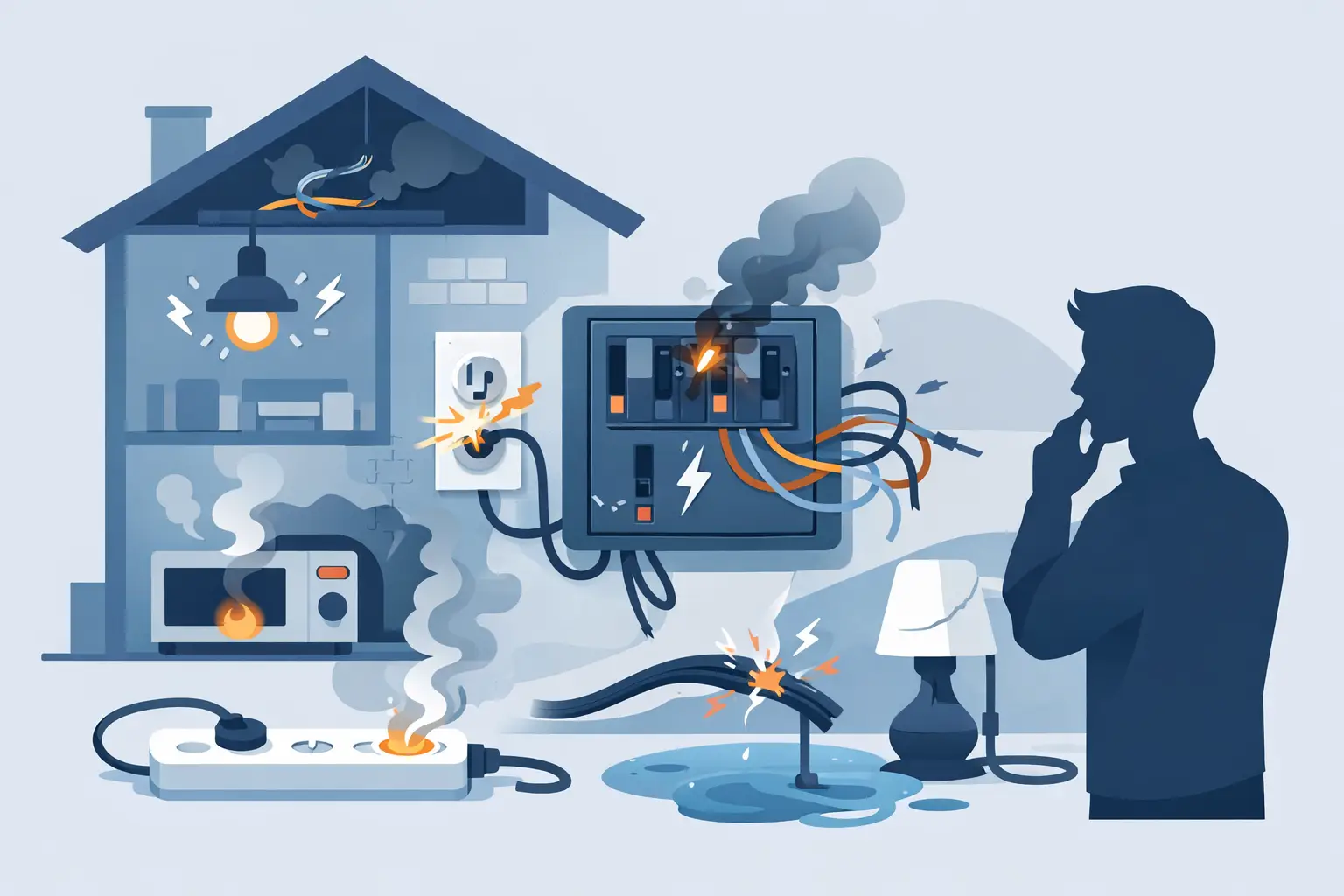 9 Top Signs of Bad Wiring at Home
