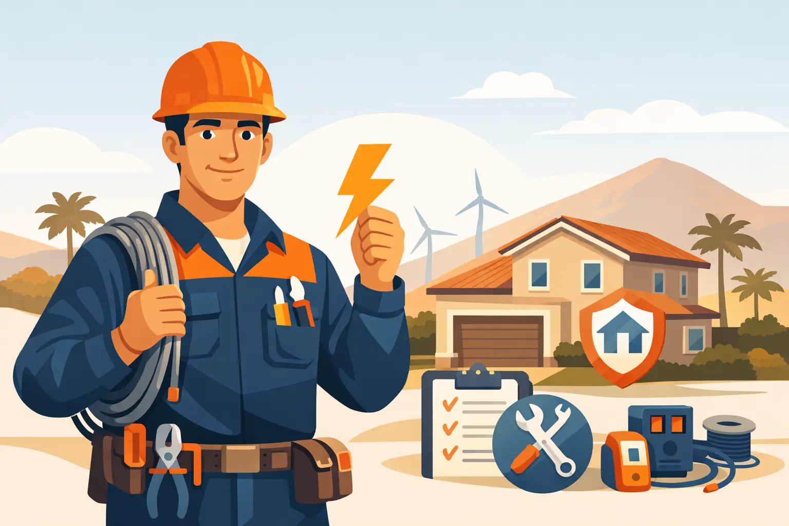 Choosing an Electrician Lancaster CA Homes Trust