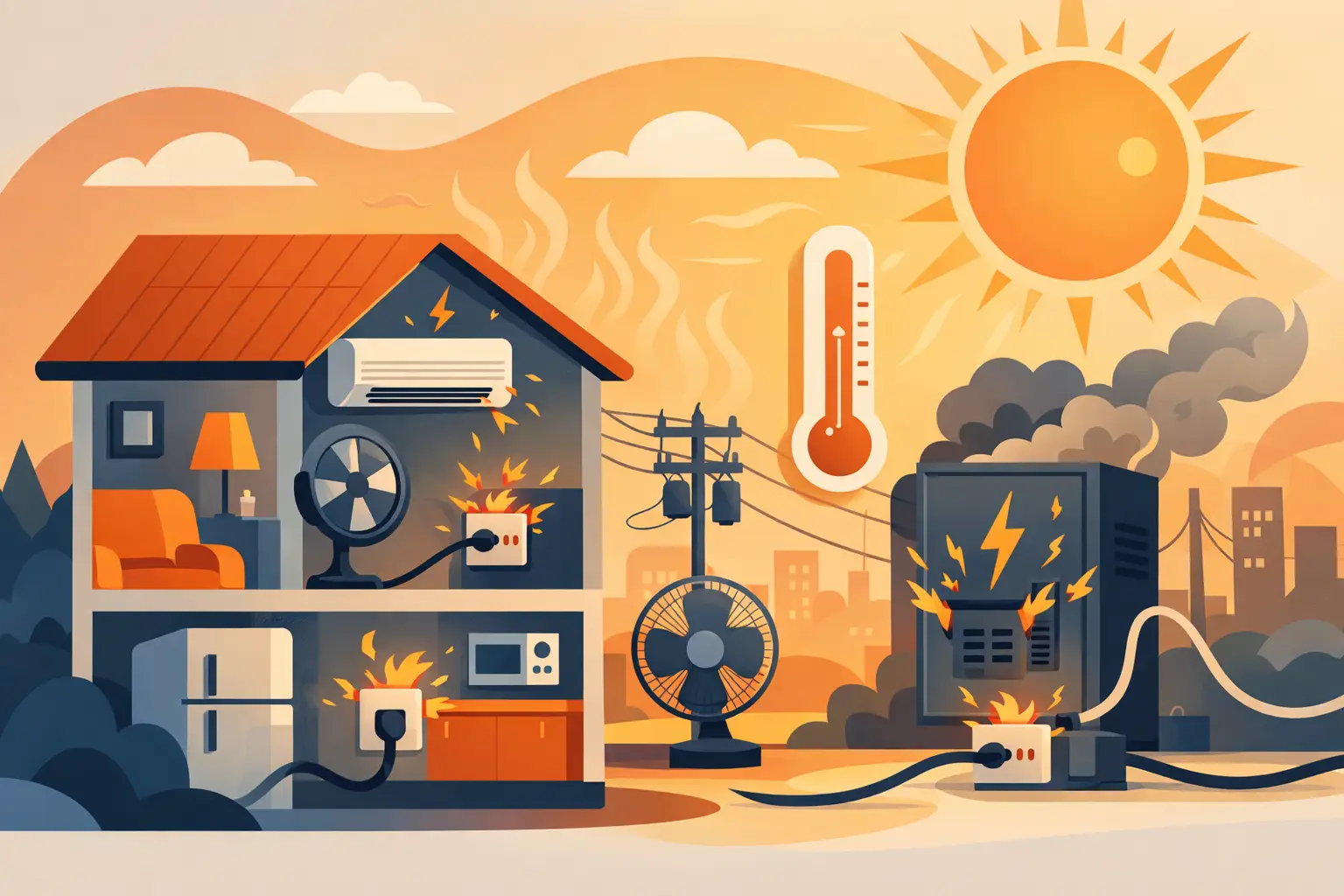 Electrical Problems During Heat Waves at Home