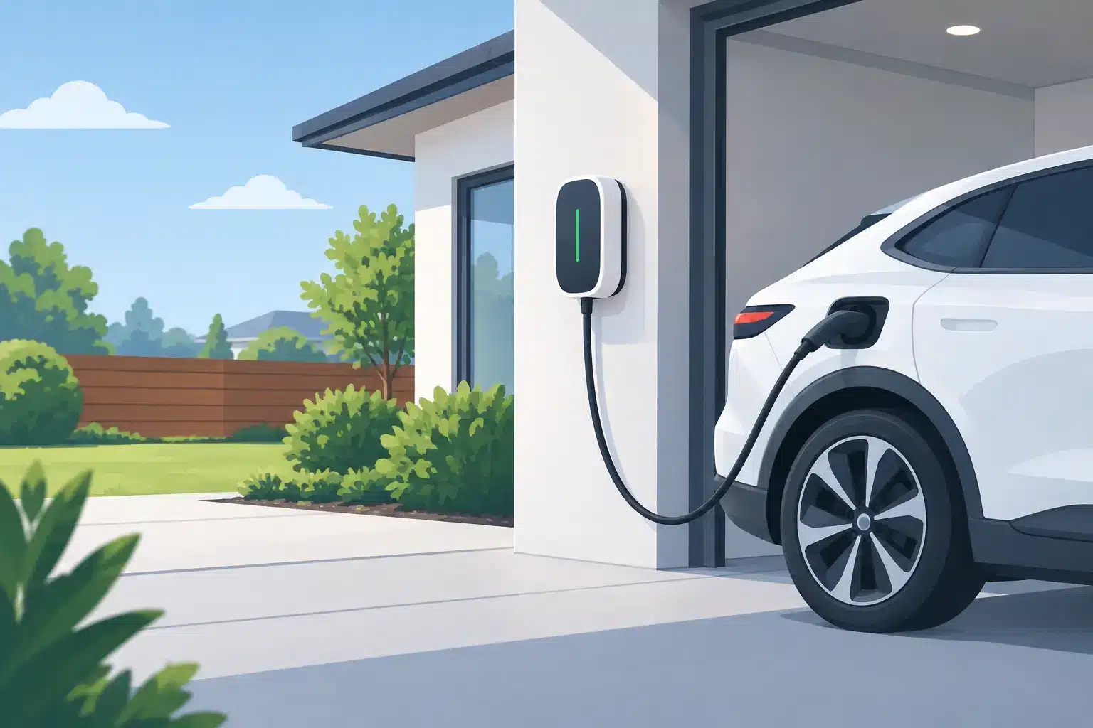 EV Charger Installation Example for Your Home