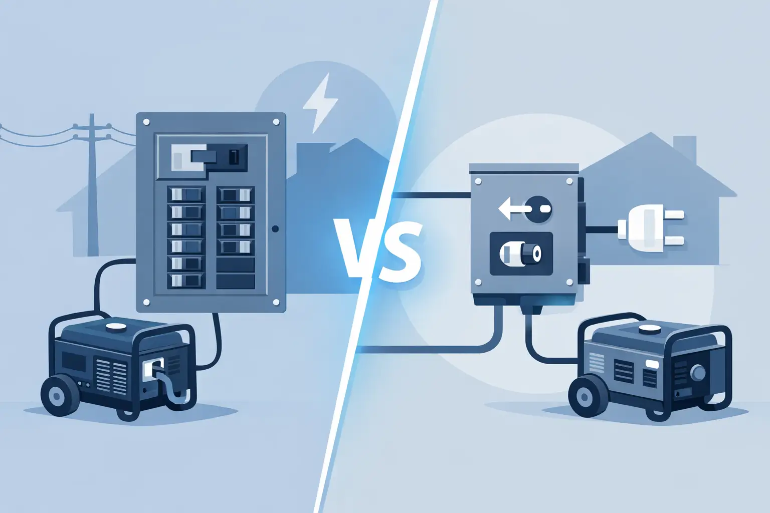 Generator Interlock Versus Transfer Switch
