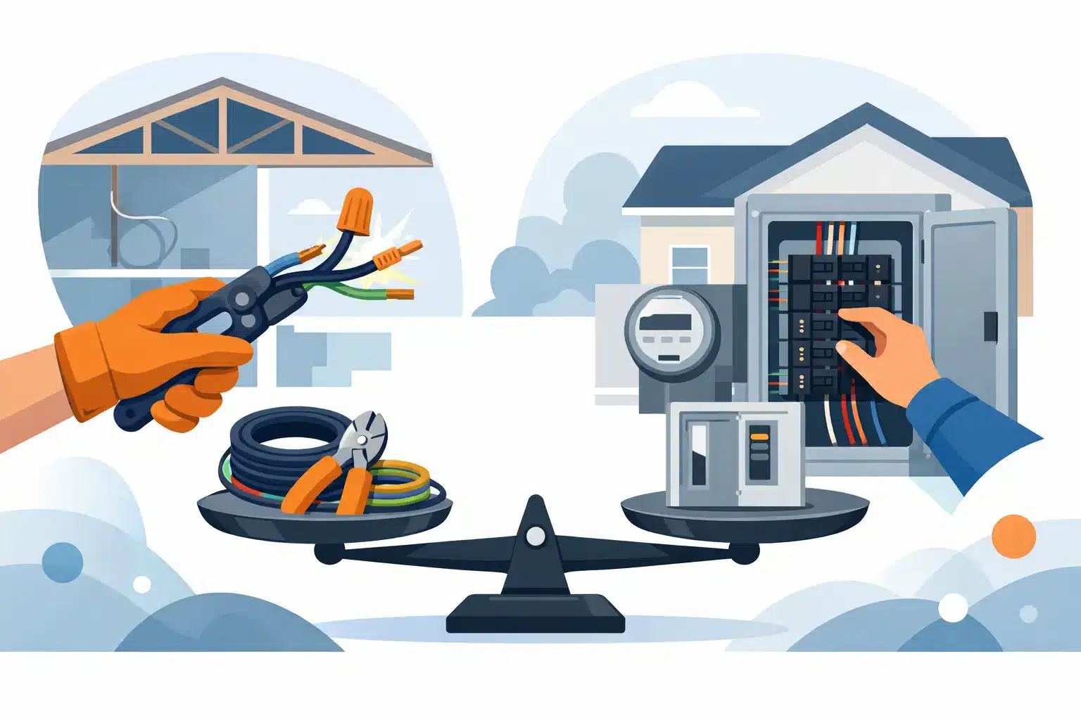 Rewiring Versus Panel Upgrade Costs Explained