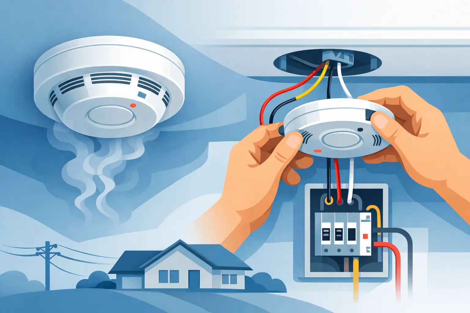Smoke Detector Hardwired Installation Basics