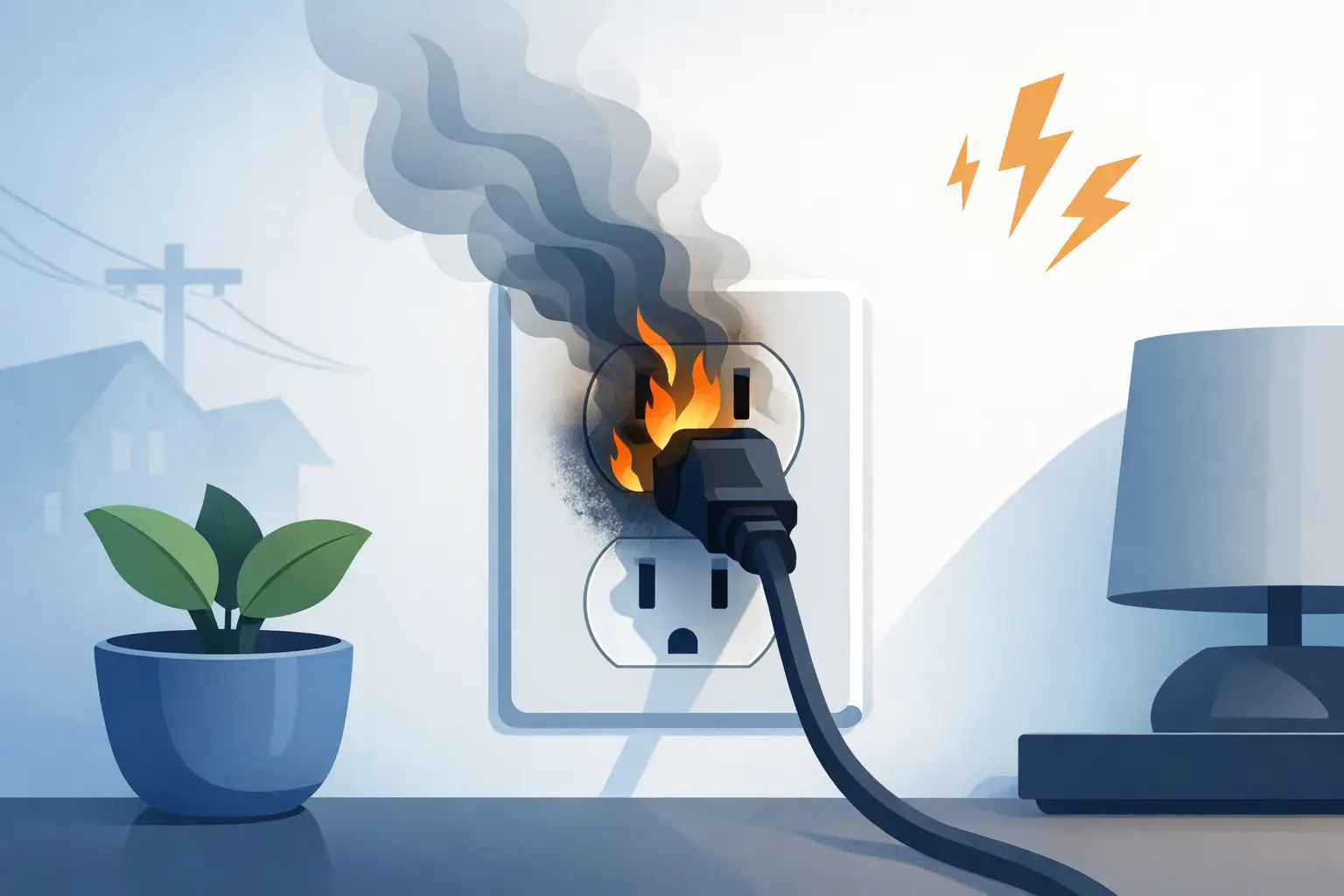 What Causes Burning Outlet Smell?